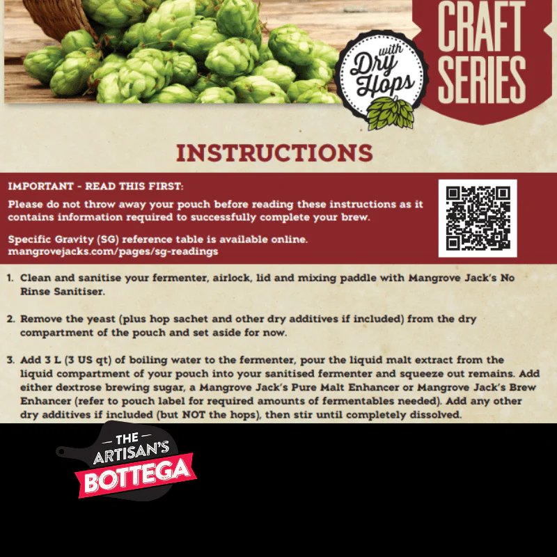 New Zealand Pale Ale Extract by Mangrove Jacks - Image 2