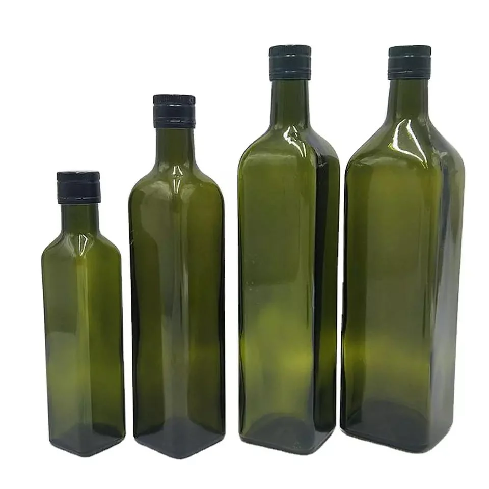 Oil Bottle Frantoio Marasca Antique Green