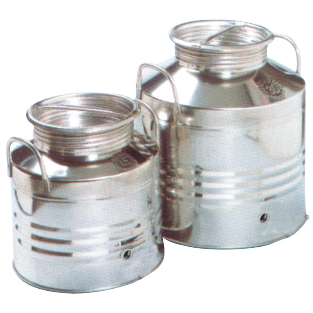 Olive Oil Tank with screw lid and folded base - Image 2