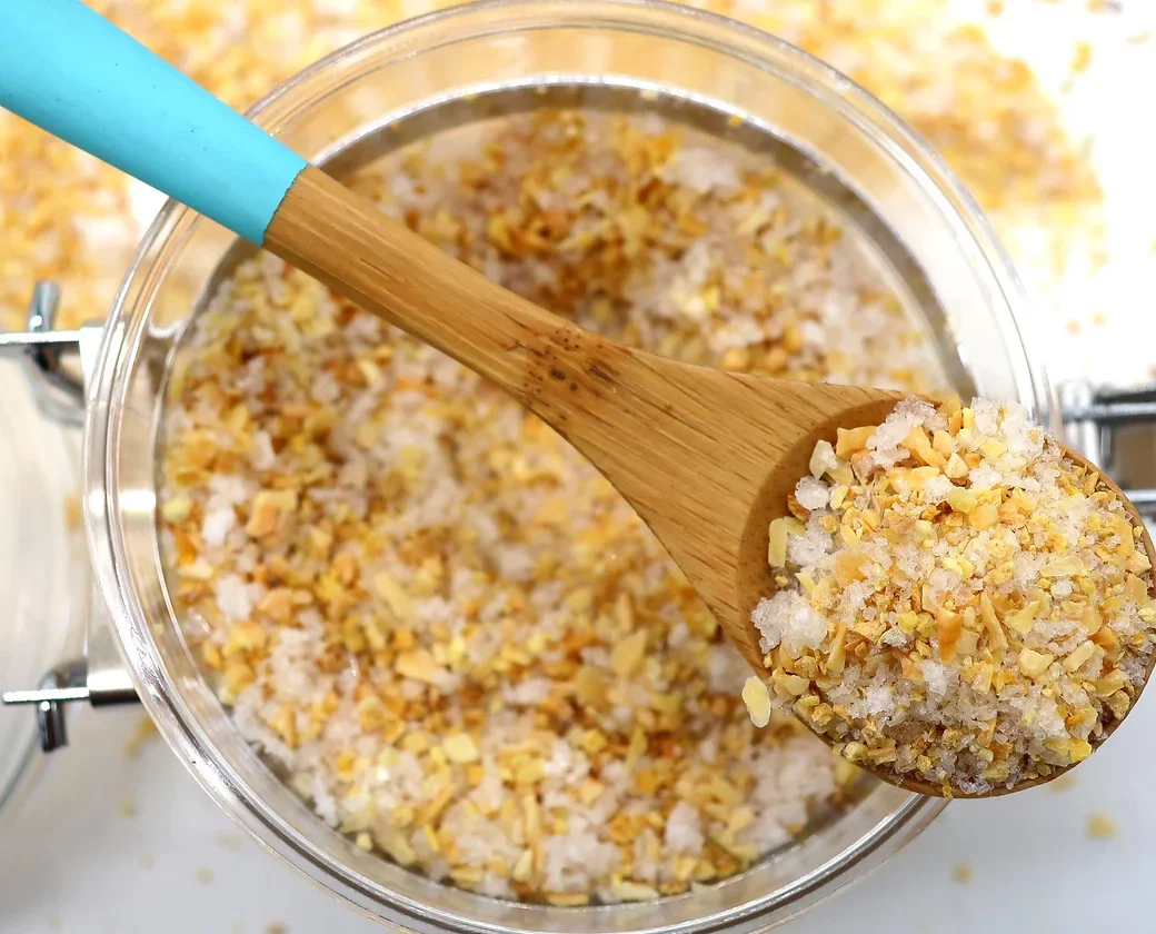Olsson Sea Salt Rub - Lemon Zest In Hermetic jar