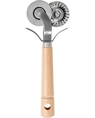 Pasta Cutter with Double Stainless Steel Wheels - Image 2