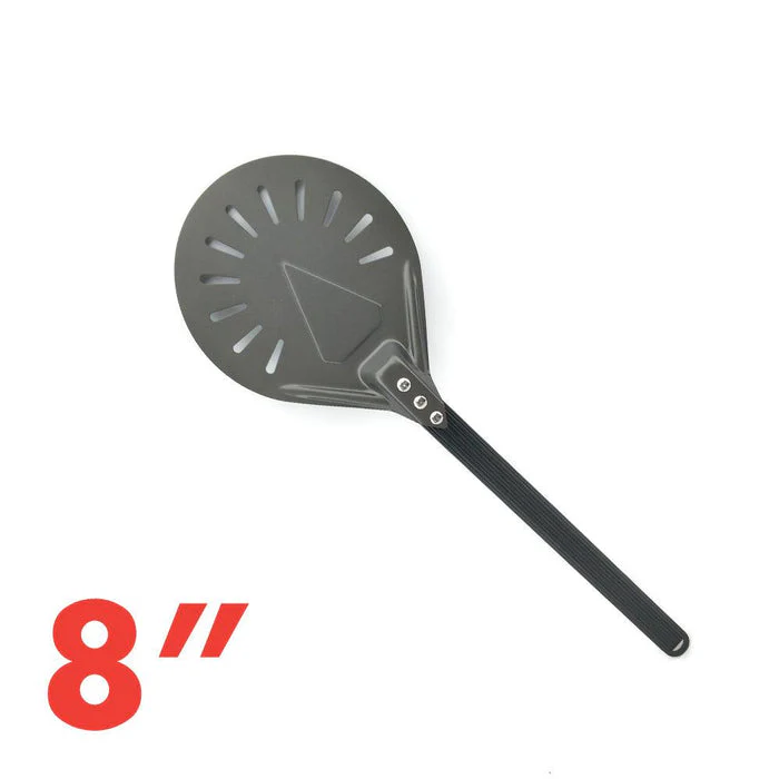 8inch / 20cm  Perforated Pizza Peel- Teflon Aluminium head 35cm handle - Image 3