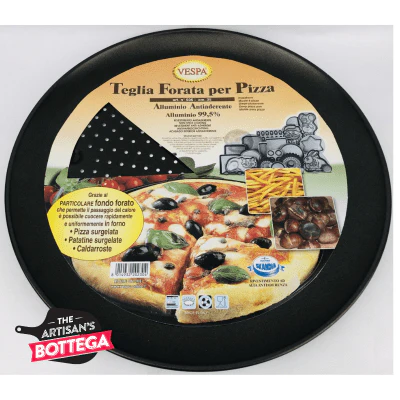 Pizza Tray Diam 34cm Perforated Base - Image 3