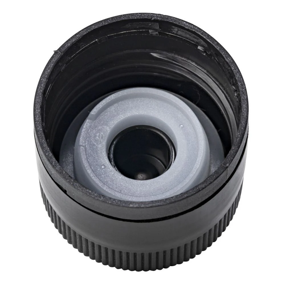 Black 31.5mm Plastic Cap to suit Olive Oil Bottles