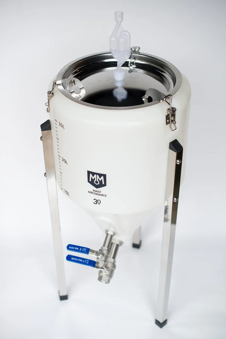 Plastic Conical Fermenter with Fittings