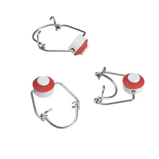 Porcelain Swing Clip with Rubber Seal