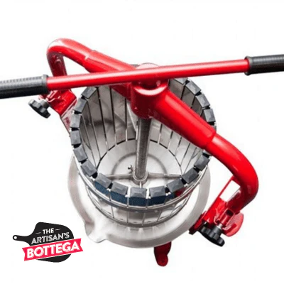 Press T-BAR Manual Fruit Press #25 S/S Basket 25cm x 40cm - Baesso - Image 2