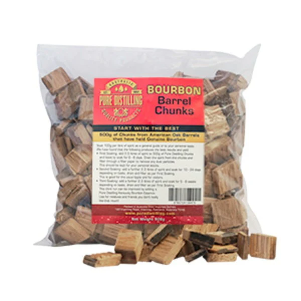 Pure Distilling Essence - Barrel Chunk Bourbon 500g