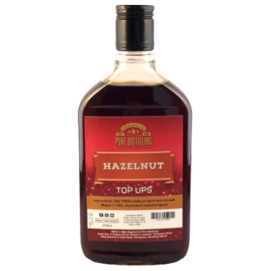 Pure Distilling Top Ups - Hazelnut Liqueur Essence Bottle 375ml