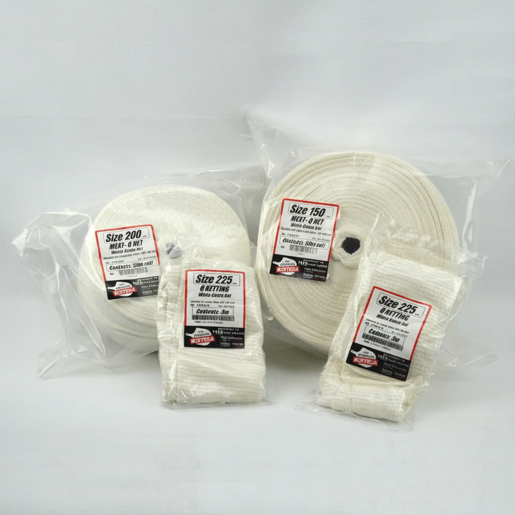 Q Netting White Stockinette - Image 3