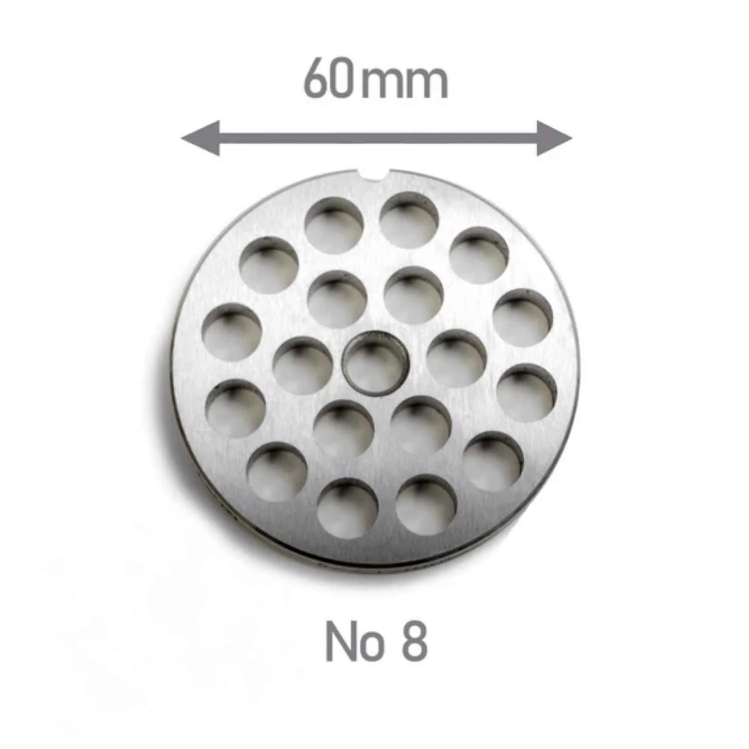 Raut Stainless Steel Mincer Plate No 8 - Image 2