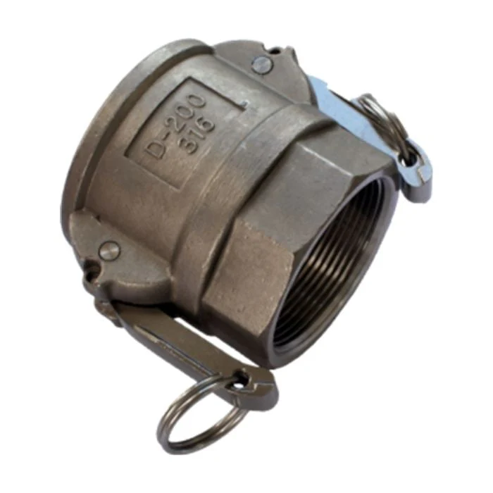 Stainless Steel Camlock Fitting Type D Female Coupling x Female BSP Thread