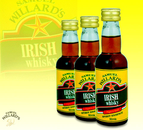 Samuel Willards Gold Star Essence Shamrock Whisky 50ml