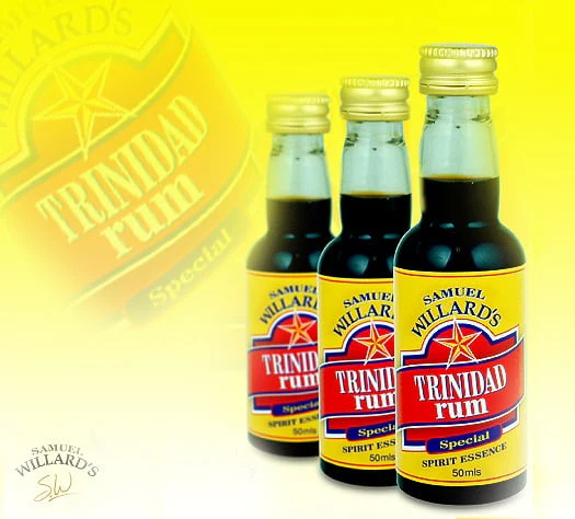 Samuel Willards Gold Star Essence Trinidad Rum 50ml