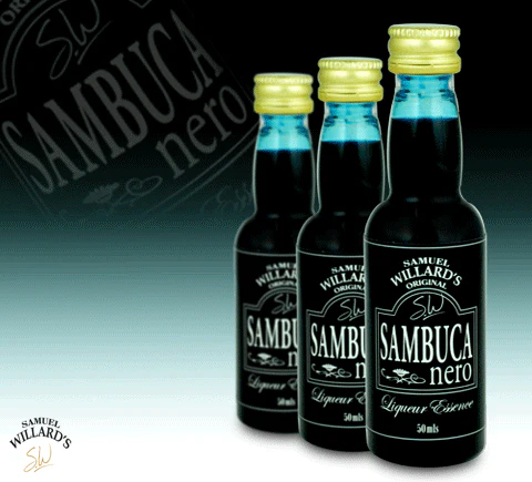 Samuel Willards Liqueur Essence Sambuca Black Nero 50 ml
