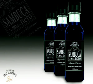 Samuel Willards Liqueur Express Premix Black Sambuca 375ml