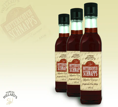 Samuel Willards Liqueur Express Premix Butterscotch Schnapps 375ml