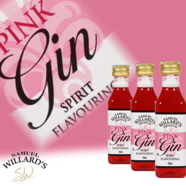 Samuel Willards Premium Pink Dry Gin Essence -50ml