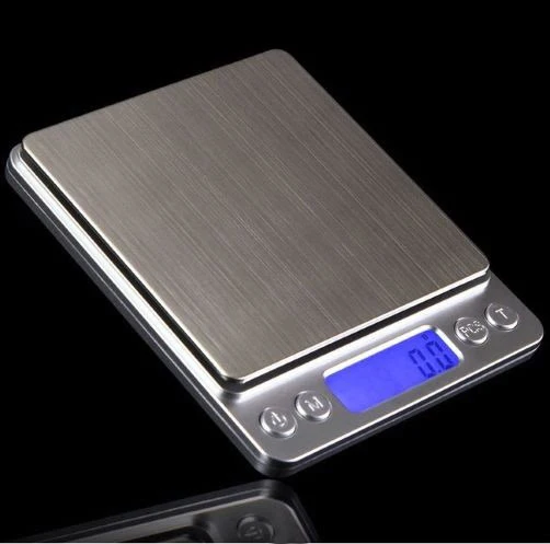 Scale Digital 3000g x 0.1g Silver Body-Inc Batteries. No Box