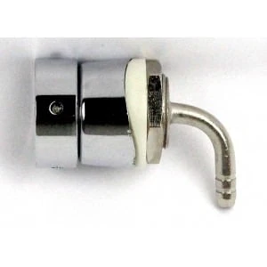 Short font shank s/steel for beer Intertap (with barb 6.5mm duotight)