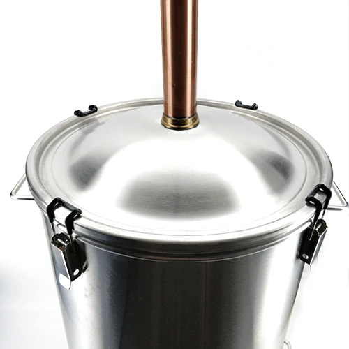 Digiboiler  Replacement Stainless Steel Lid D.38cm -with 47mm hole - Image 2