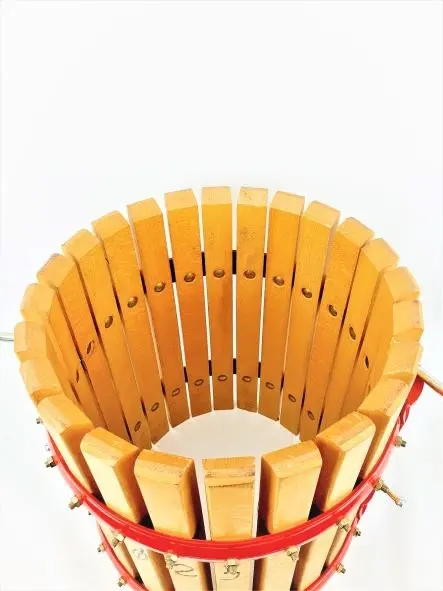 Spare Wood Basket 25 cm with BE Rings - Image 2