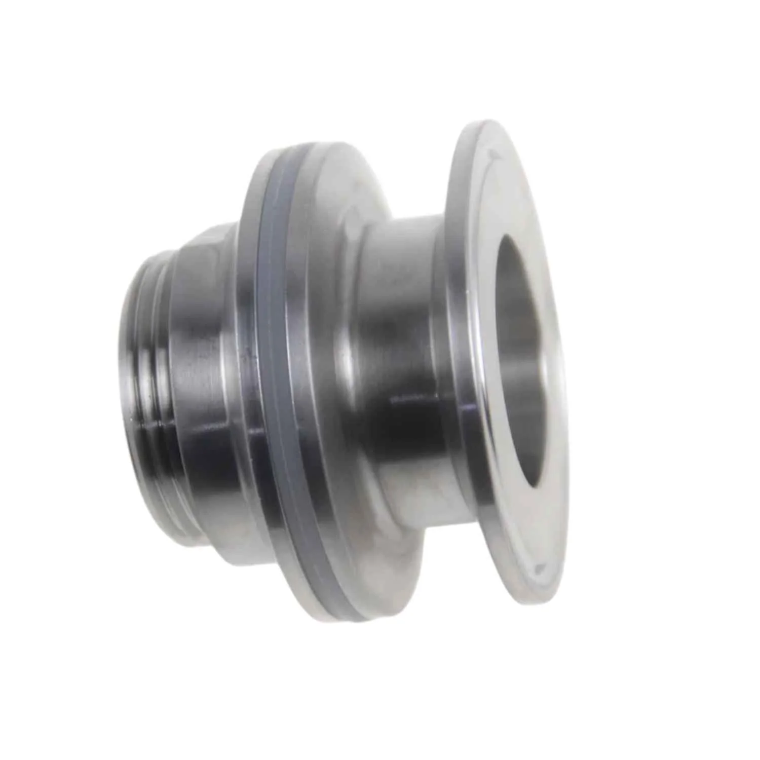 S/Steel Triclover 50mm (2.0 inch) boiler Bulkhead with nut 38 mm BSP