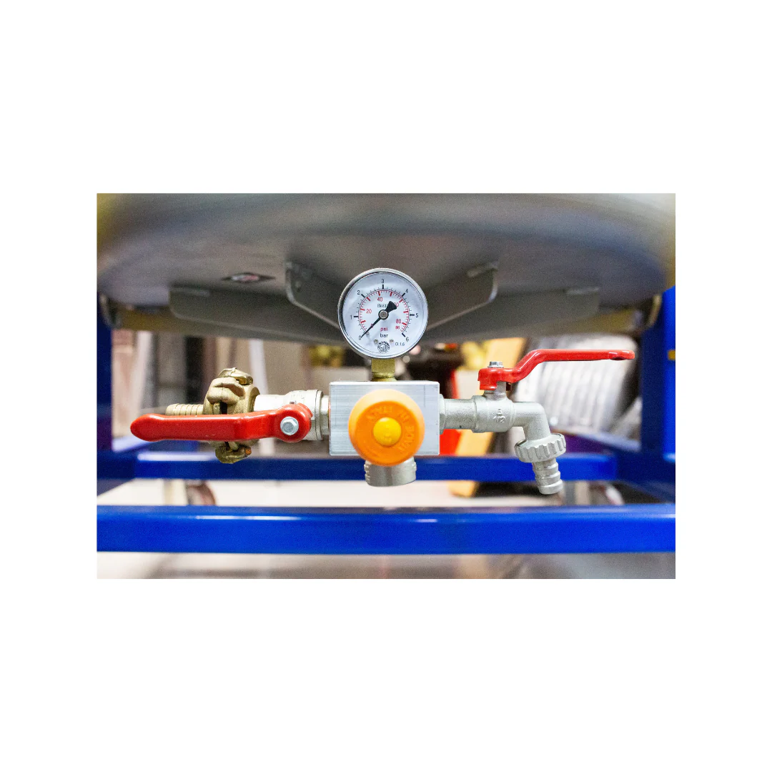 Stainless Steel Cage Idro Water Bladder Press System - Image 4