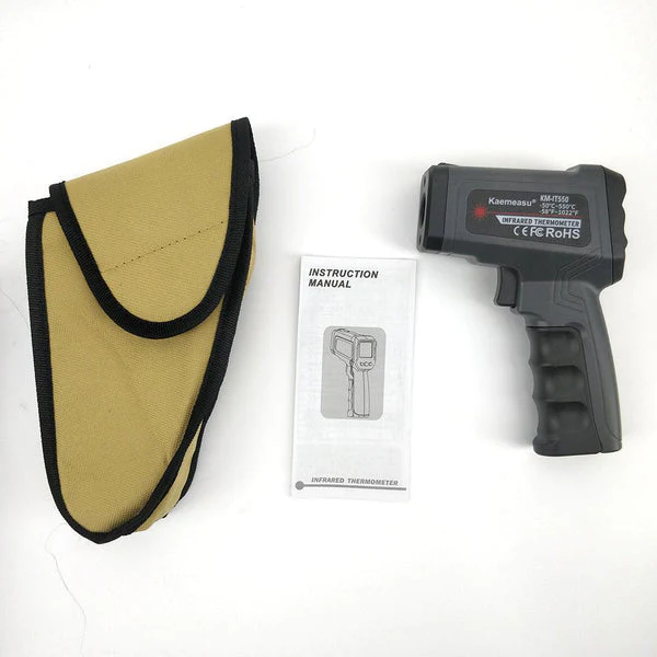 Thermometer infrared laser gun -50 to 580C (black) - Image 3