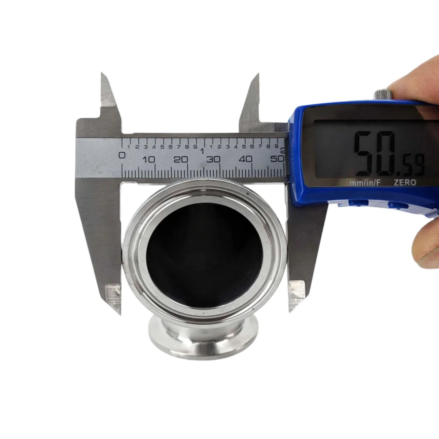Triclover S/Steel Elbow 38mm / 1.5 inch ferule to 38 mm - Image 3