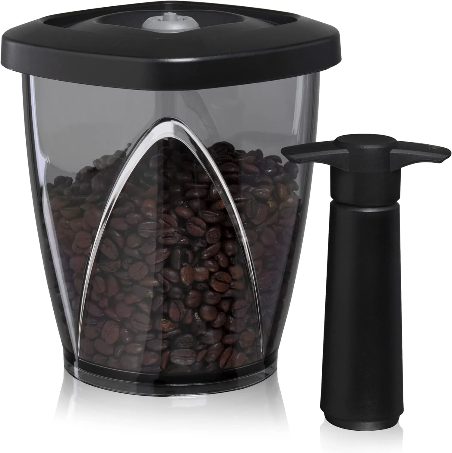 Vacuvin Coffee and Food Saver includes Black Vacuum Pump - 2.5 lt container