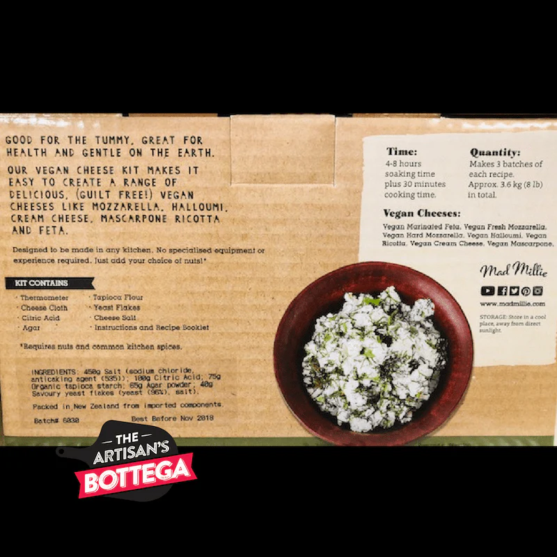 Vegan Cheese Kit by Mad Millie - Image 3