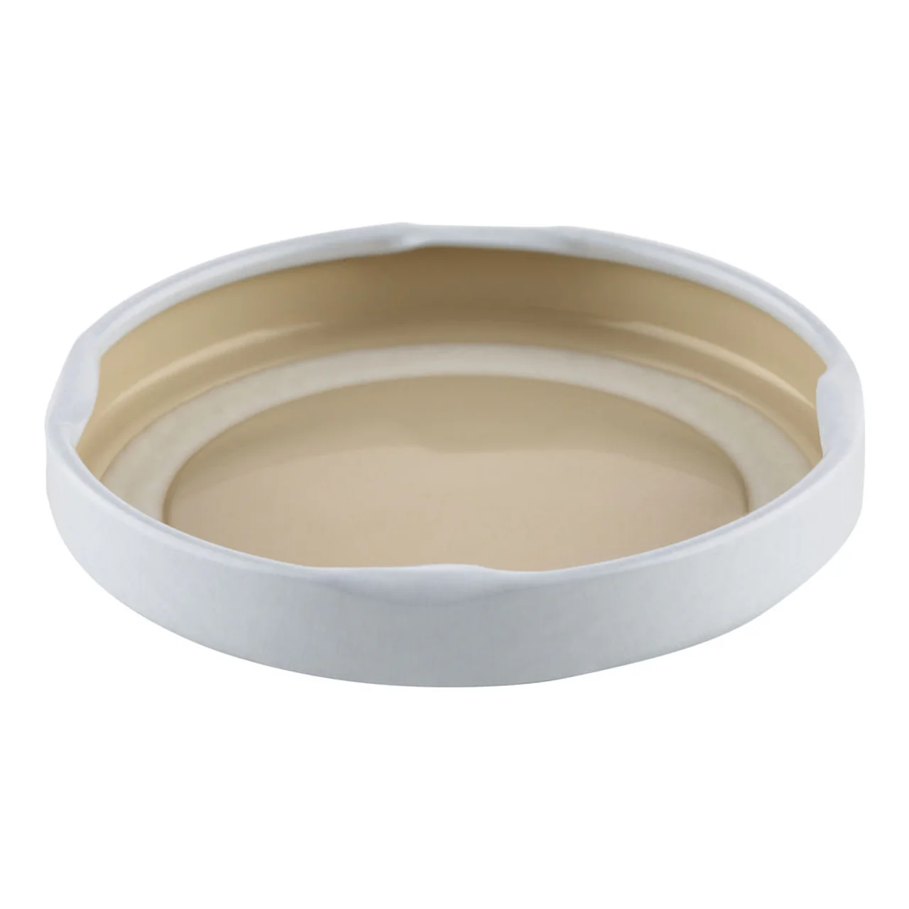 White Metal Jar Lid - Image 3